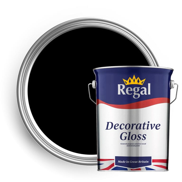 One Coat Gloss Paint 5l Black
