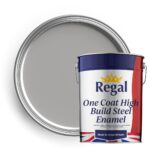 One Coat High Build Steel Enamel Paint 20l Light Grey