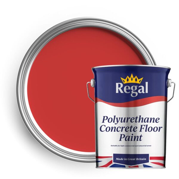 Polyurethane Concrete Floor Paint 5L Post Office Red