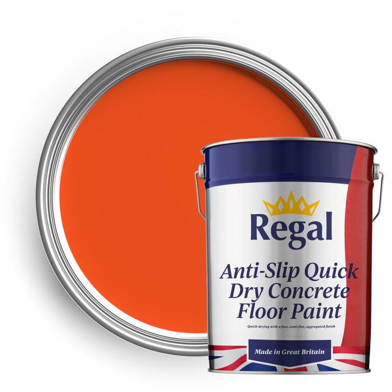Antislip Quick Dry Concrete Floor Paint 20l Bright Orange
