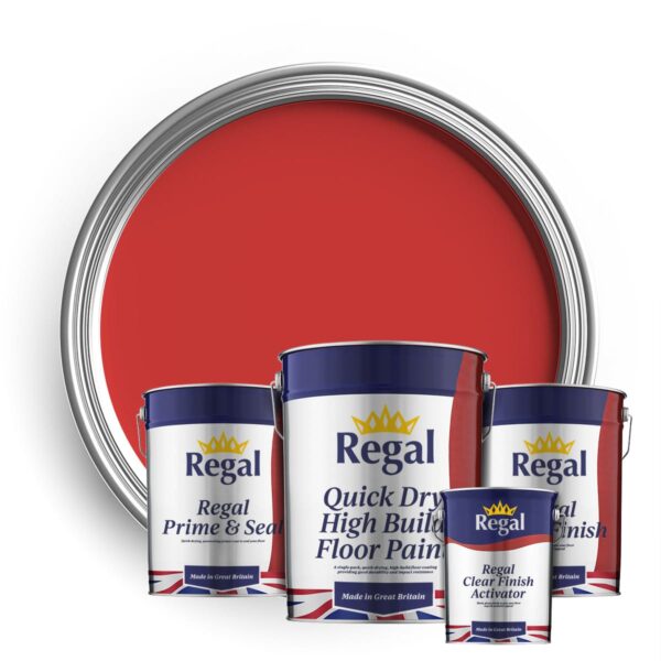 Single Pack Floor Paint Bundle 20L Post Office Red