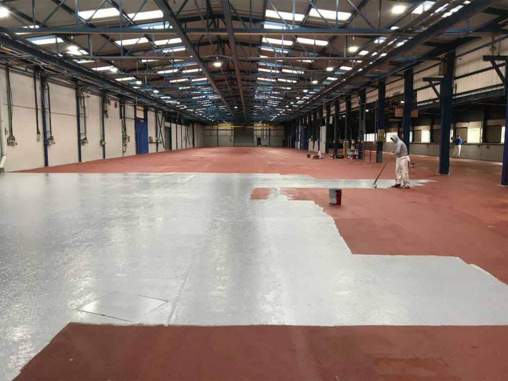 2 Pack Epoxy Floor Paint Floor Preparation and Painting