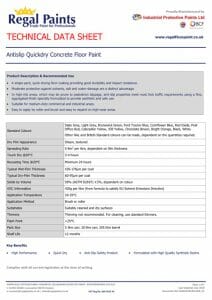 Anti Slip Quick Dry Concrete Paint