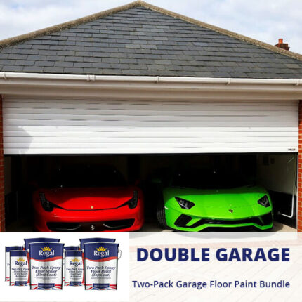 Double Garage Two Pack Garage Floor Paint Bundle