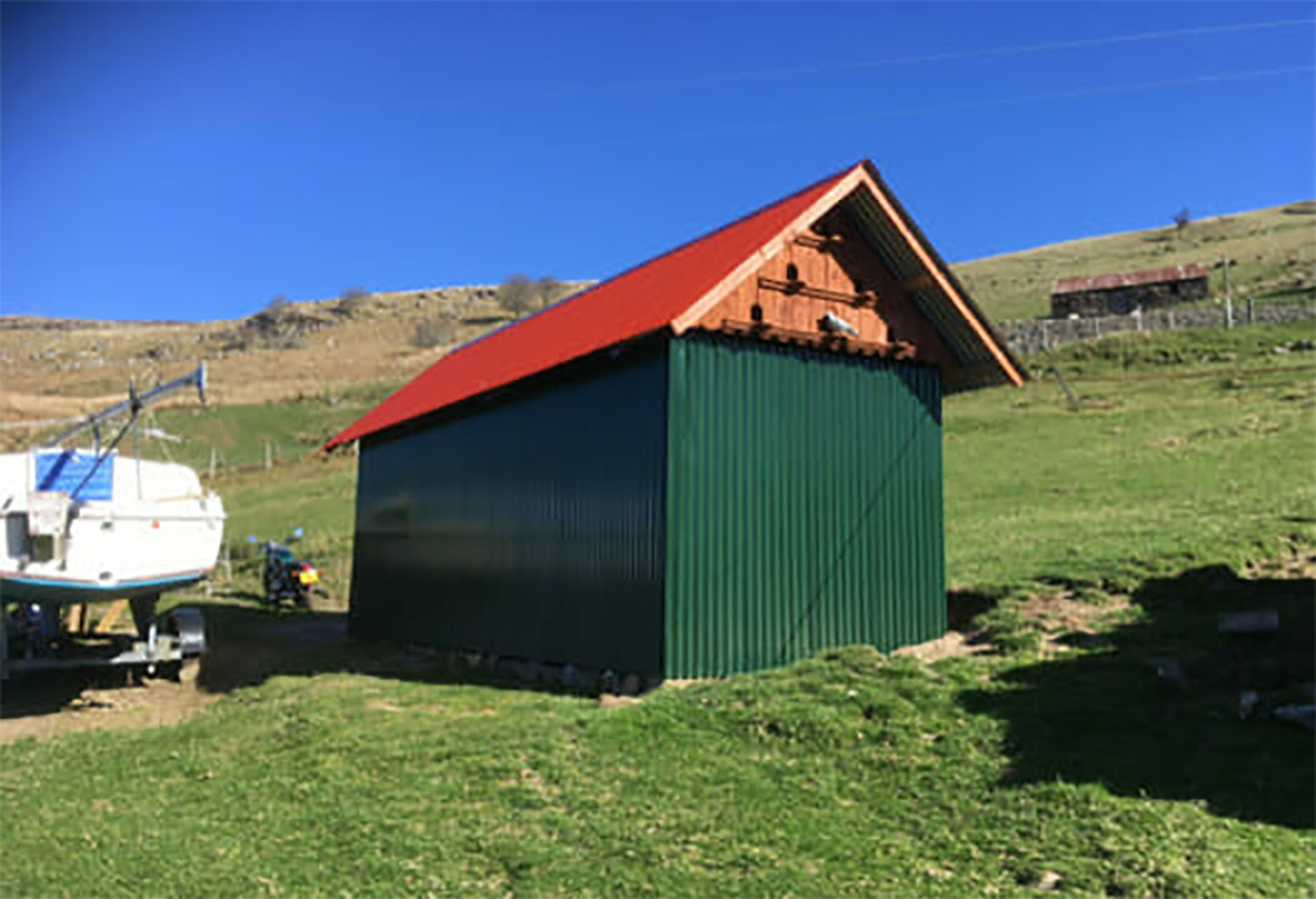 Neil G - Container Painted in Agricultural Oxide