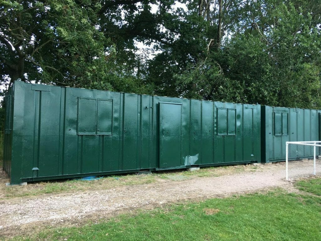 Container Paint for Watcombe FC