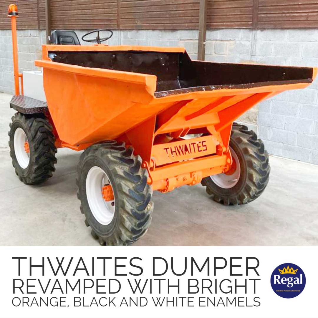 Thwaites dumper site truck