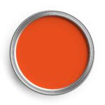 Bright Orange Metal Paints